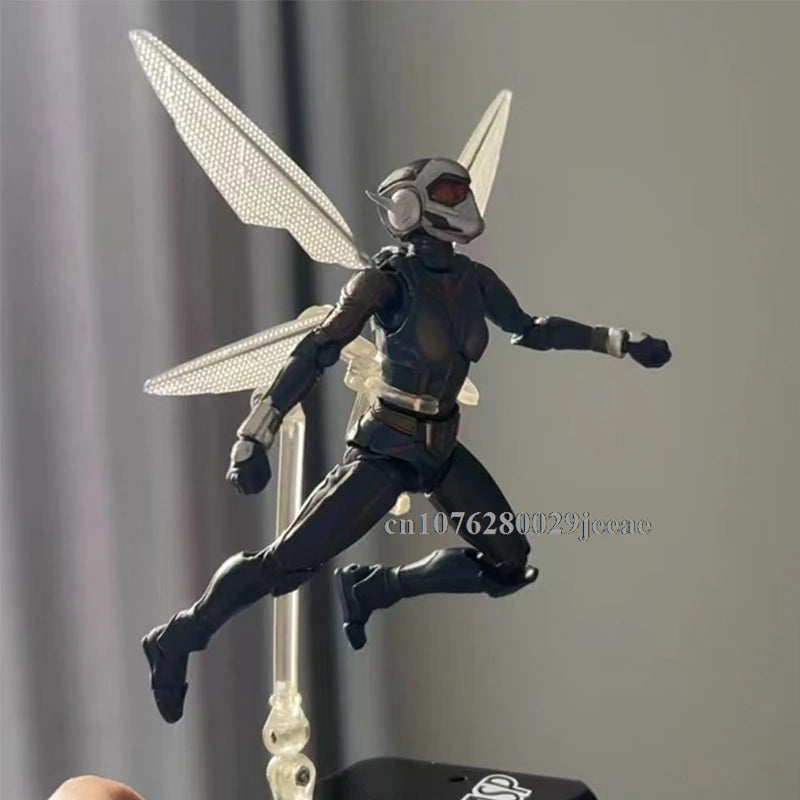 SHF Anime WASP Figure ANT-MAN 2 Series Action Figure Model Toys Collectible Toys Birthday Gifts for Friends