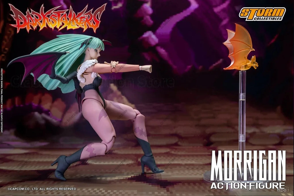 [In-Stock Original] Storm Collectibles Dark Hunters: Night Warrior Morrigan Aensland 1/12 Action Figure Model Toy