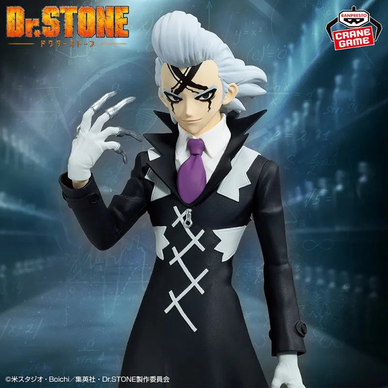 Original BANDAI BANPRESTO Dr.STONE Ultraman Xenon‌ Dr.STONE FIGUR von STONE WORLD Anime Bild Charakter Modelle Sammeln Spielzeug Geschenk