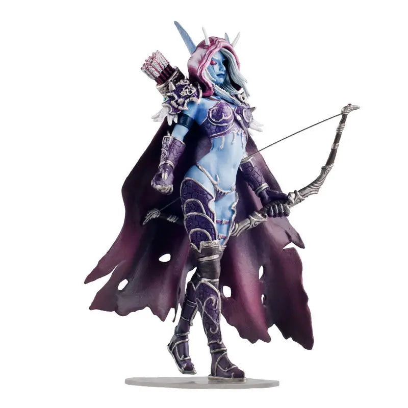 WOW Fall des Lichkönigs Arthas Sylvanas Windrunner Sylvan Archery Queen World Of Warcraft Dota Menethil Actionfigur Spielzeug