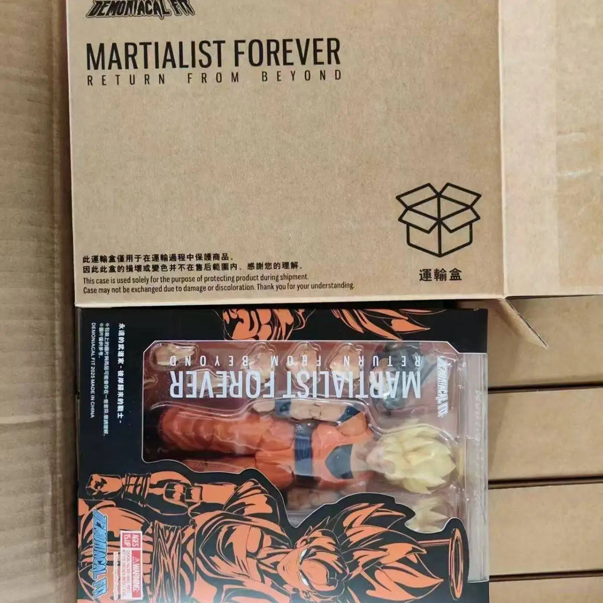NEW Demoniacal Fit Son Goku Figure Dragon Ball Z SHF 3.0 Goku Figurine Martialist Forever Return From Beyond Action Figures GIFT