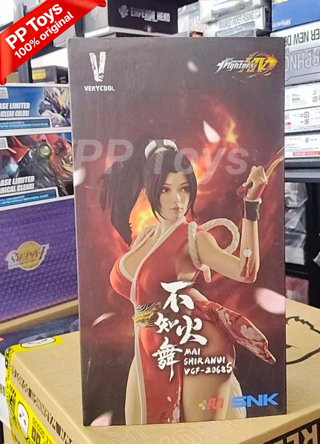 In Stock VERYCOOL VCF-2068 1/6 Mai Shiranui Silicone Action Figure 12'' Movable Eyes Female Soldier Figure Model Full Set Toy