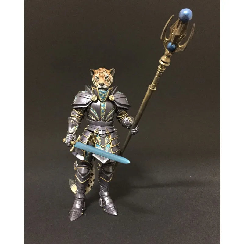 Four Horsemen Studios Genuine Mythic Legions Series Leopard Mage Collectibles of Movable Finished Product Models