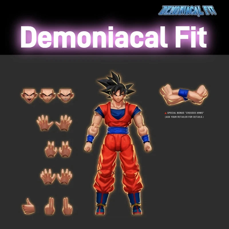 Demoniacal Fit  Anime Action Figure Dragon Ball Z Shf Super Saiyan One-Armed Hero Gohan Statue Model Collectible Gift Toys