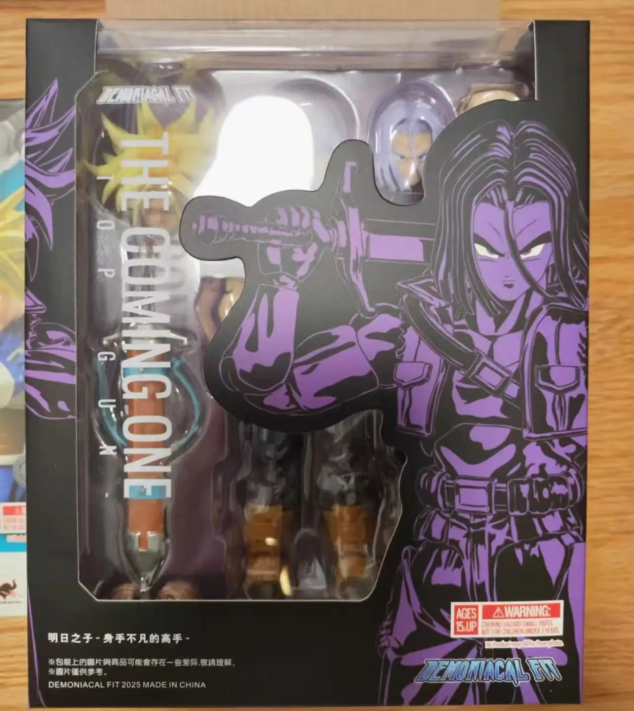 Demoniacal Fit Dragon Ball Z SHF Super Saiyan Trunks The Boy From The Future Son of Tomorrow Action Figure Models Toys Gifts