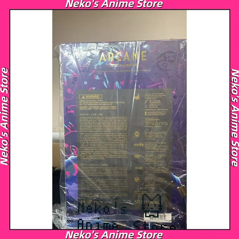 【In Stock】Hot Toys TMS137 Jinx（Arcane：League of Legends ) 1/6 League of Legends Arcane Action Figure Anime Model  Doll Gift