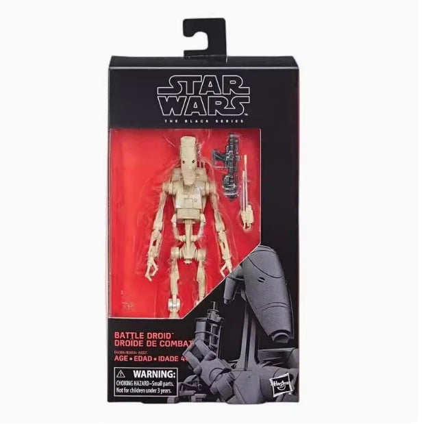 New Original Hasbro Star Wars The Series 6inch Mace Windu Darth Vader Collectible Action Figure Toy For Children Christmas Gifts