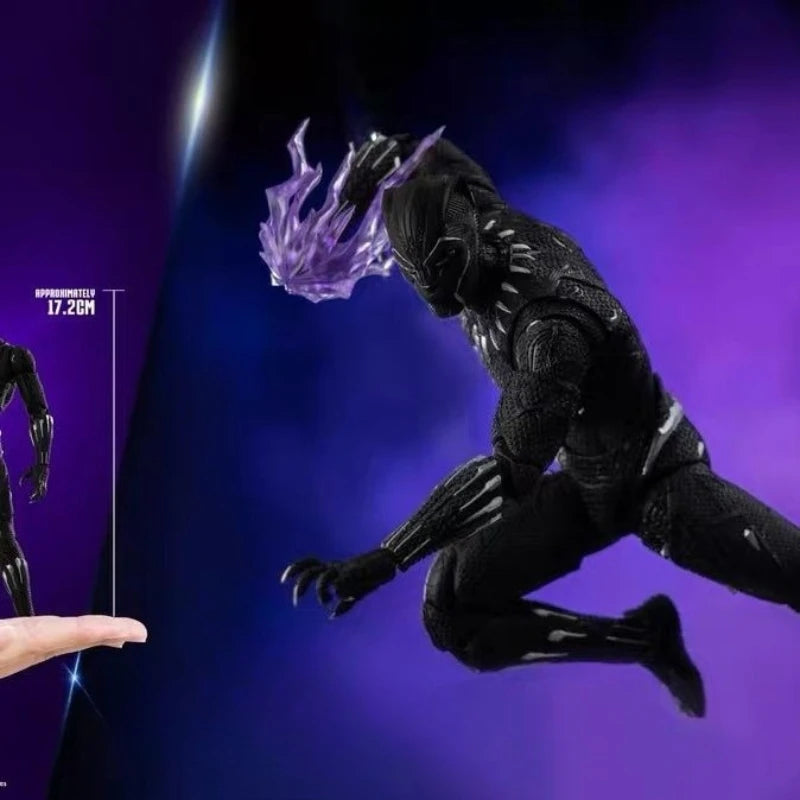 Threezero 3A DLX Black Panther 2 Marvel Series Mobile Puppet Model Figure
