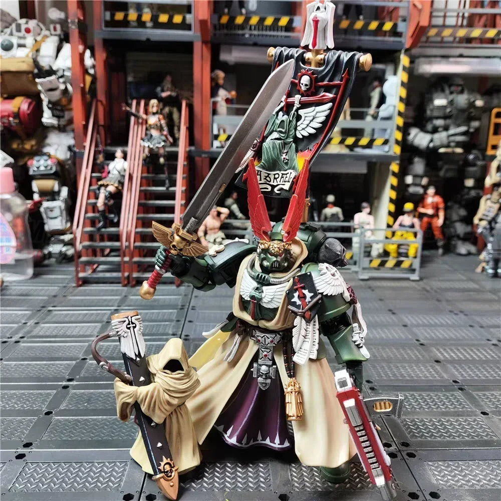 【MT】JOYTOY 1/18 Action Figure Warhammer 40K Dark Angels  Master Azrael Anime Toys Christmas Gift