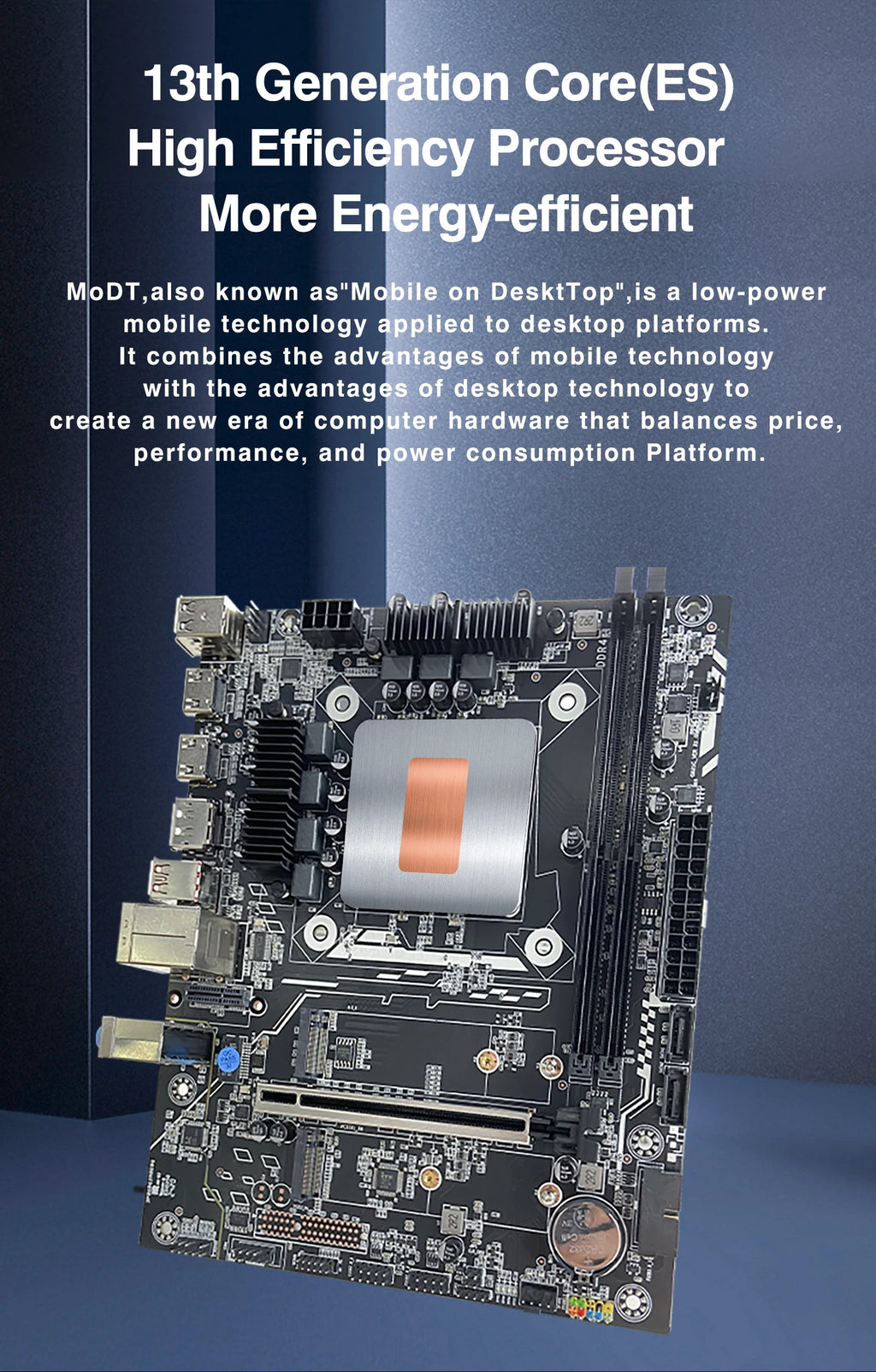 DIY Gaming Computer M-ATX DIY Desktop Motherboard CPU RAM COMBO 13. Kit Interposer Core CPU Q1J2(i7 ES 0000)14C20T 24MB DDR4