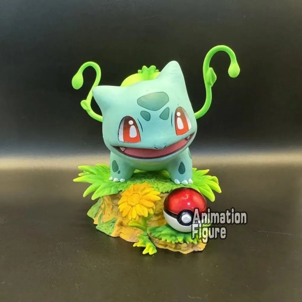 10cm/3.93in Anime Pokemon Figure Bulbasaur Charmander Action Figures 10cm PVC Action Figures Collection Model Toys Gifts