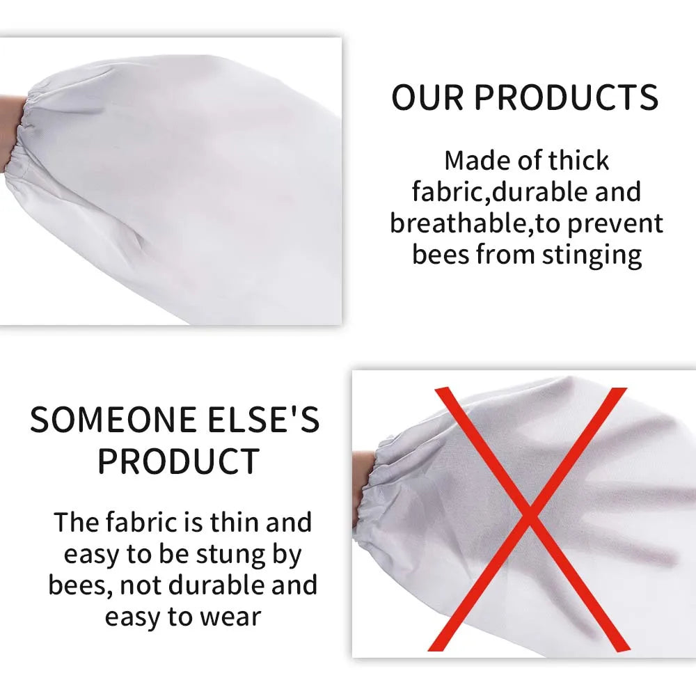 Full body beekeeping suit Professional beekeeper protective clothing Safety veil Unisex child protection