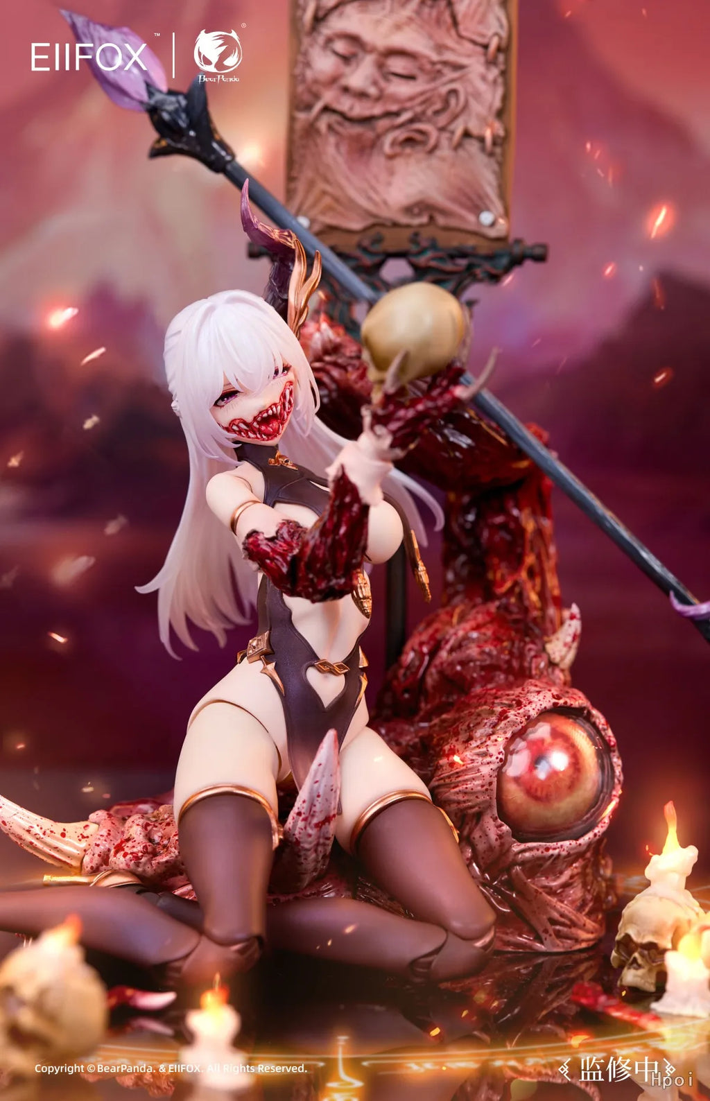 -In Stock Original BearPanda The First Episode of The Chinese Gods and Ghosts Series Painted Skin1/12Anime Movable Statue