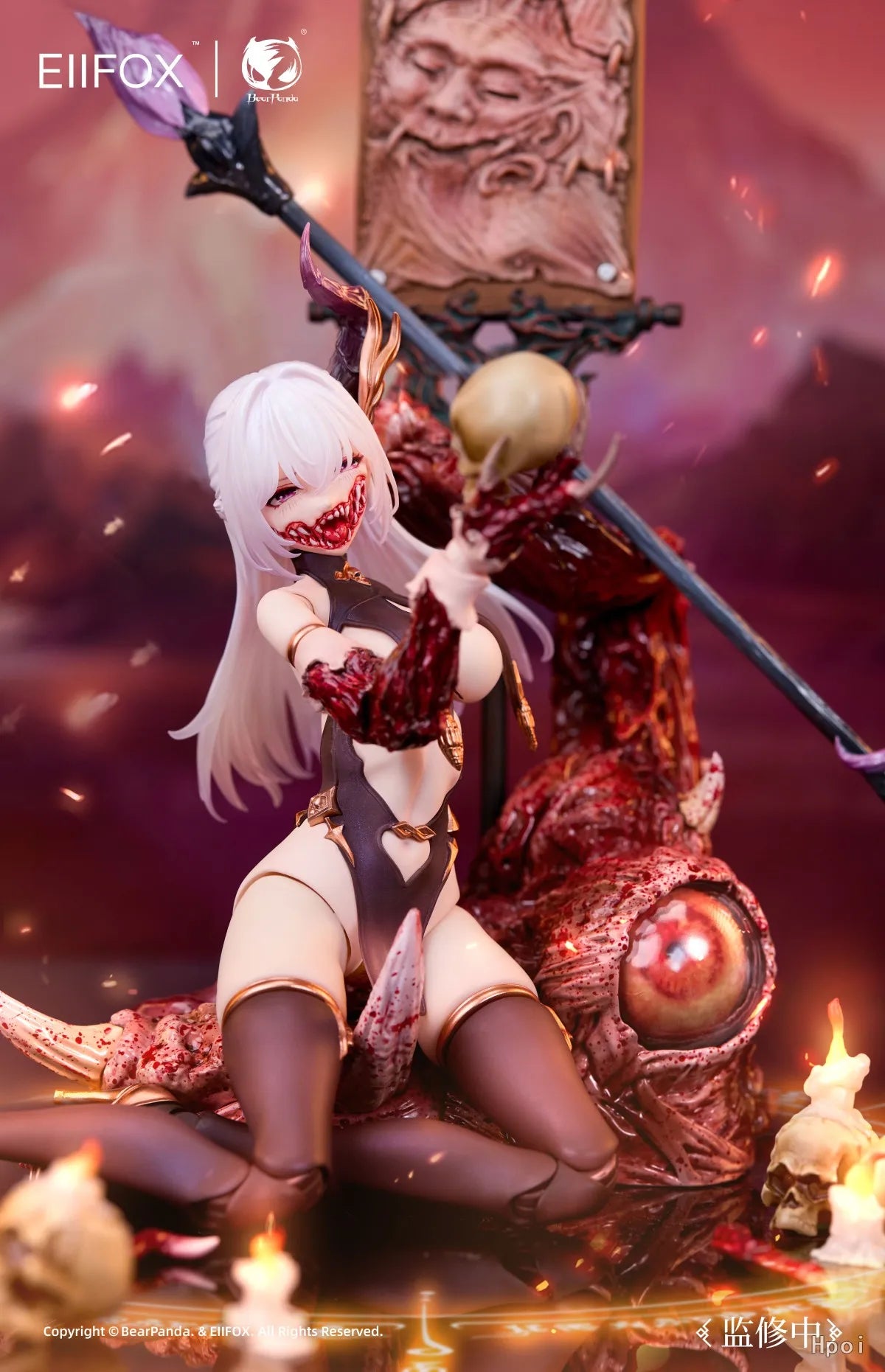 -In Stock Original BearPanda The First Episode of The Chinese Gods and Ghosts Series Painted Skin1/12Anime Movable Statue