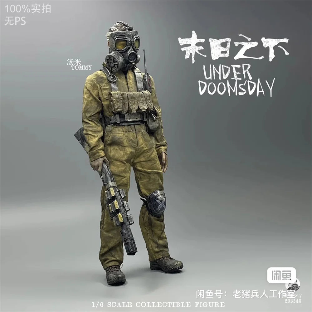 For Sale 1/6 Man Soldier Zombie Walking Series The Last of Gunge Style Full Set Toys Action Figure Collectable