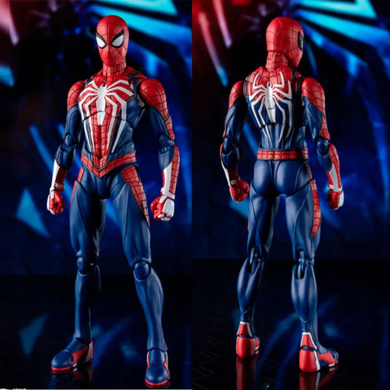 SHFiguarts Spider Man Figuarts PS4 Game Version SHF Peter Parker Simple style Heroic action Action Figure Model Toys Gift