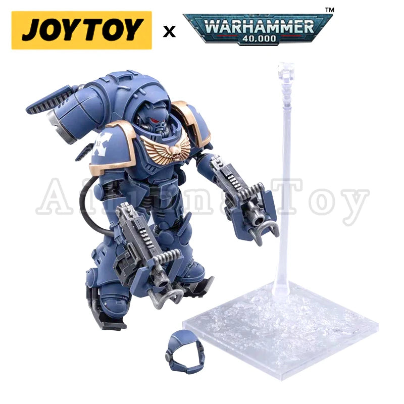 JOYTOY 1/18 Action Figure (3PCS/SET) 40K Primaris Inceptors Anime Collection Military Model