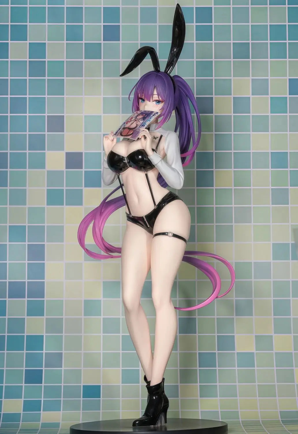 Office Yuna Figure Sexy Girl Anime Figurine Pvc Bunny Girl Statue Model Doll Room Ornament Collection Toys Christmas Gifts