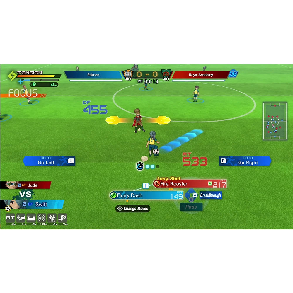 Inazuma Eleven - Nintendo Switch 2 Game Card Games Cartridge Physical Card support TV Tabletop Handheld Modes
