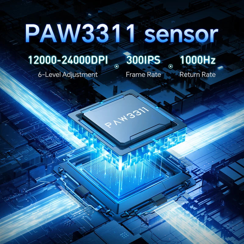 AJAZZ AJ139 V2 MC/AJ139PRO/AJ199 MC 2,4 GHz Wireless Gaming Maus PAW3311/PAW3395 Sensor 12000DPI/26000DPI Für PC Laptop Gamer