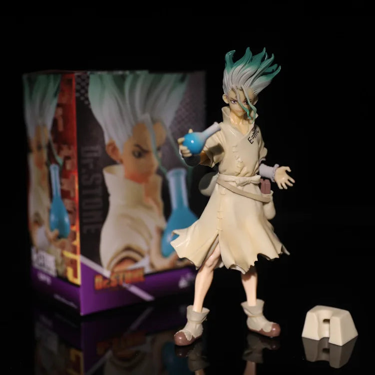 Dr. Stone Ishigami Senkuu Standversion 20 cm Figur Modell Spielzeug