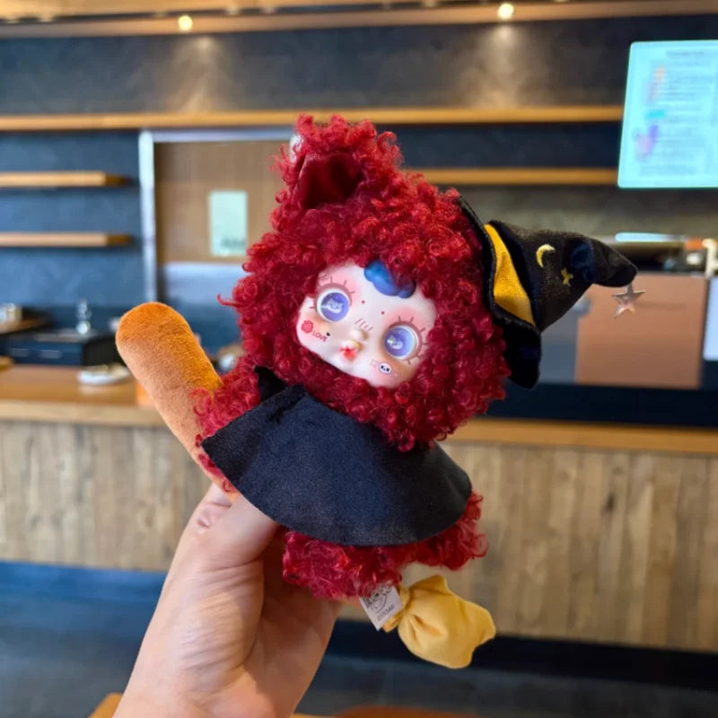 Mm Suger Baby Night Elf Party Series Blind Box Halloween Plush Doll Cute Pendant Toy Trendy Mystery Box Cute Doll Halloween Gift