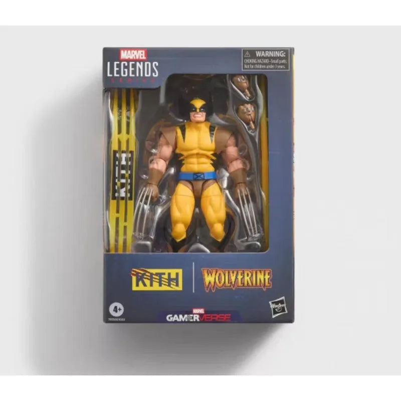 Original Hasbro Marvel Legends Series WOLVERINE Anime Figure Toy Collection Model