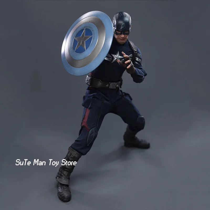 Original Hot Toys MMS783 Captain America 1/6 Scale Collectible Action Figure Stealth S.T.R.I.K.E. Suit 2.0 Ornament Toy Gift