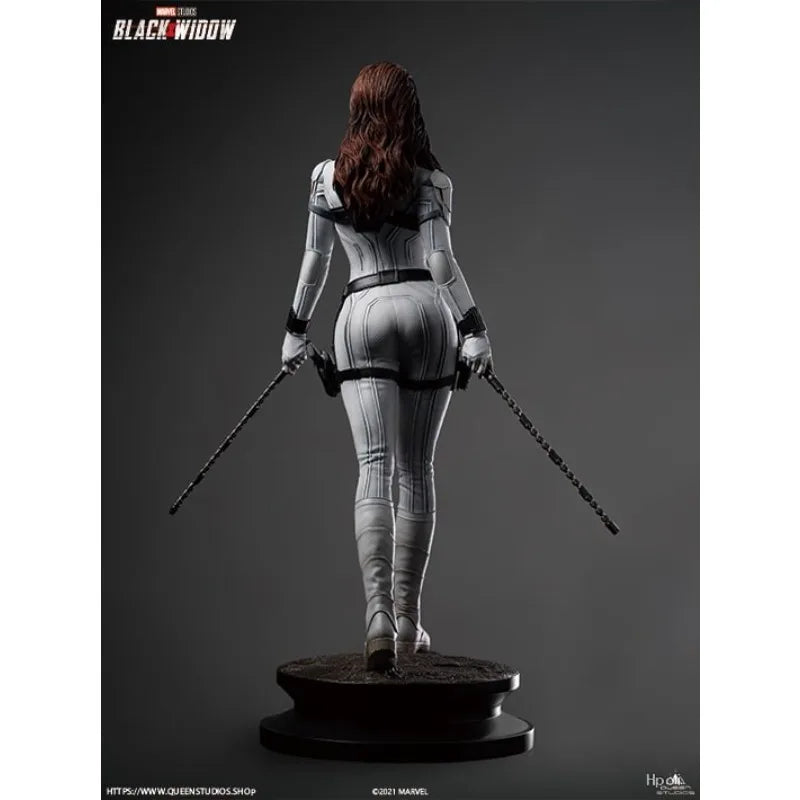 New Original Marvel Collection Black Widow Black Widow (Snow Suit) 1/4 Statue Action Movie Figure Model Toys