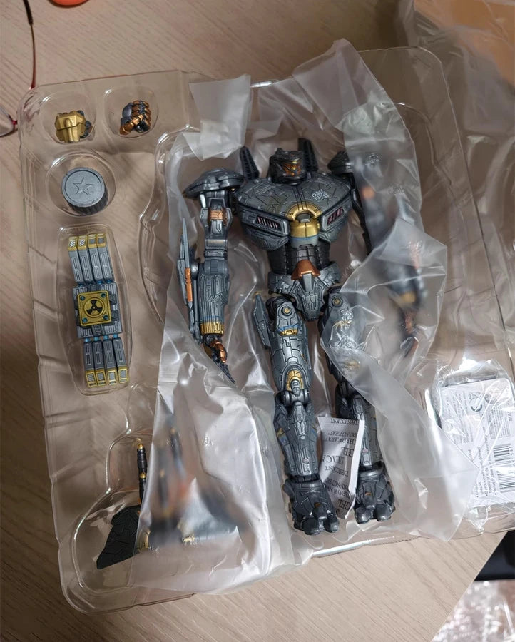 In Stock LINGJIHUN 20cm Striker Eureka Movable Model Toys Mecha With LED Optional BOX Reinforced
