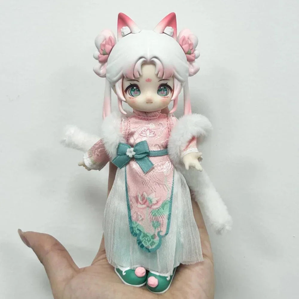 Original NAGI 4 Austausch Die Untrammed Traveler Serie Ob11 1/12 Bjd Blind Box Gelenk Mobilität Nette Anime Action Figur Spielzeug