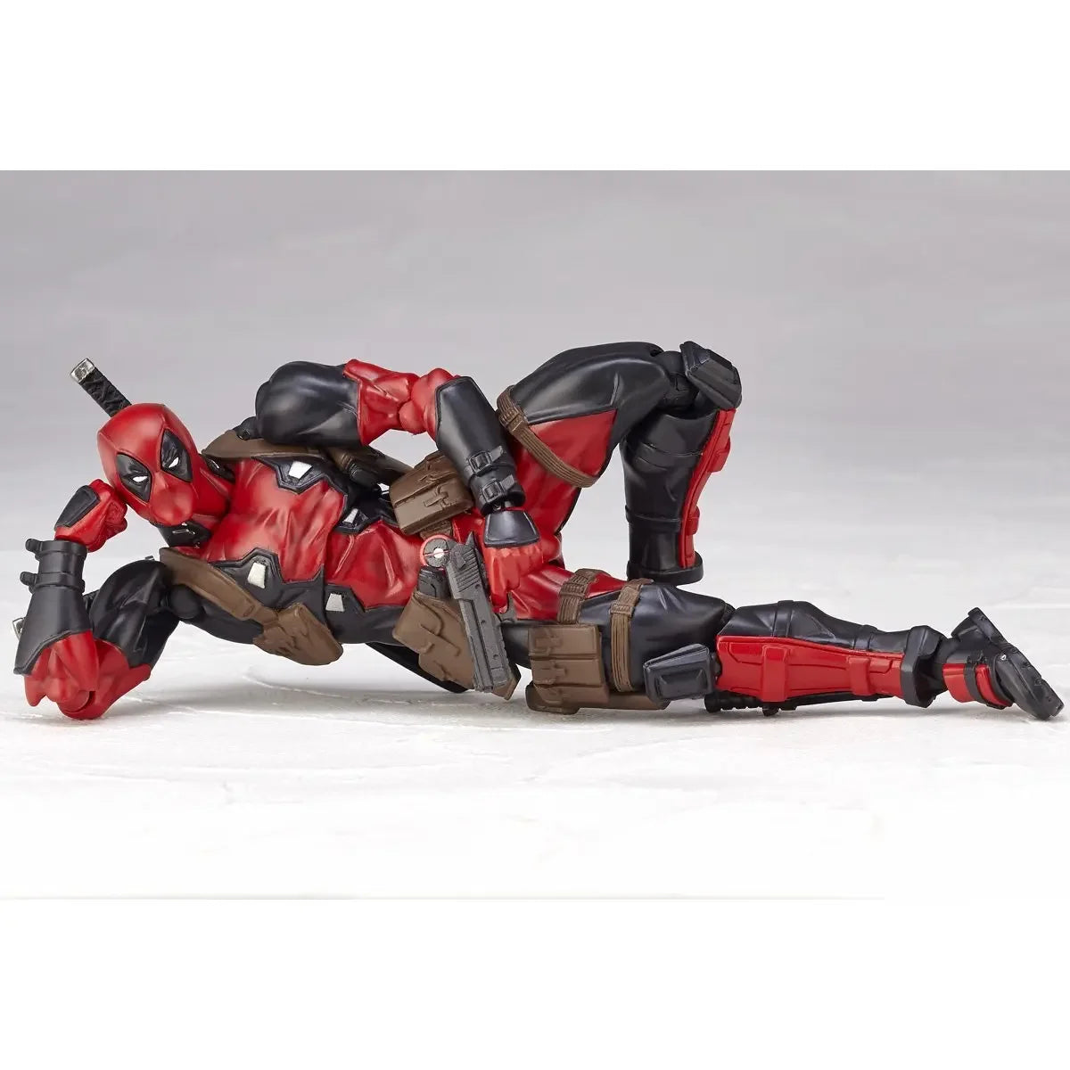 Bandai Super Hero Amazing Yamaguchi Deadpool Action Figure Toys Dead Pool Movable Statues Model Doll Collectible Ornaments Toy