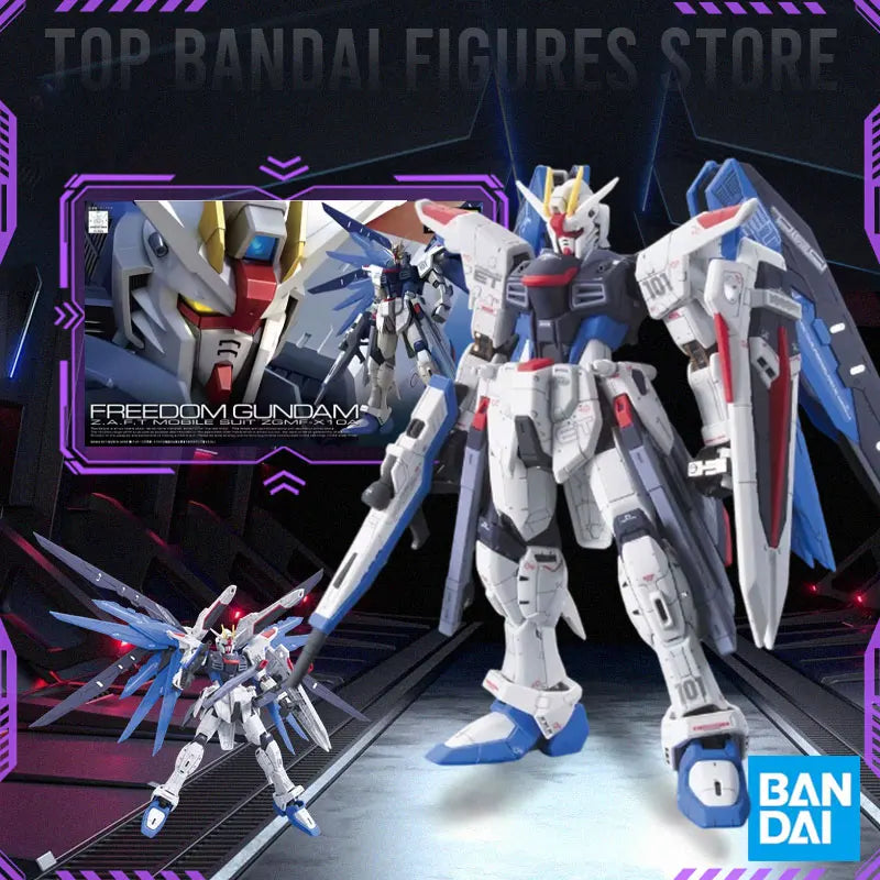 Bandai RG RX-78-2 WING RX-93-V2 UNICORN GOD GUNDAM In stock Anime Original Model Toy Action Figure Robot Collection Toy Gift