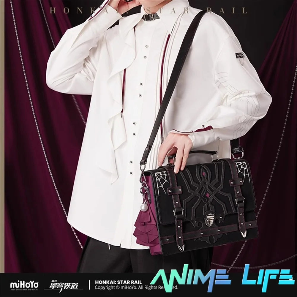 miHoYo Official Game Honkai: Star Rail Kafka Handbag For Women Men Shouder Bag Crossbody Accessories Lolita JK Prop Cosplay Gift