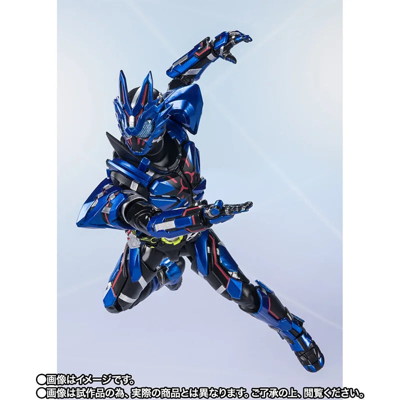 Original Genuine Bandai Anime Kamen Rider Vulcan Lone Wolf S.H.Figuarts Model Toys Action Figure Gift Collectible Ornaments Kids
