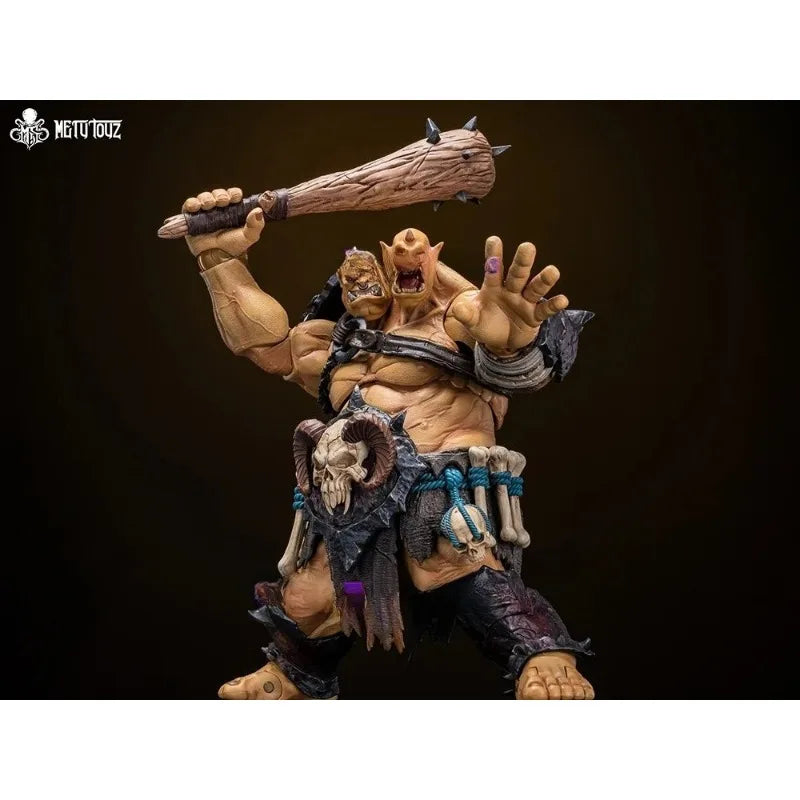 【 In Stock】Metytoyz Adventurer World 1/12 Scale WOW Ogre Warrior 25CM Action Figures Toy Gift Collection