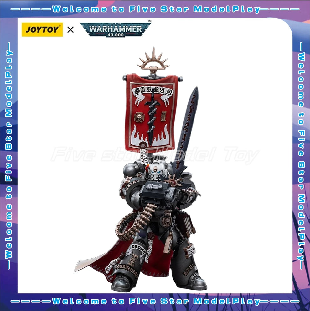 【In stock】Original JOYTOY Grey Knights Castellan Crowe 1/18 Action Figures Anime Models Toys Gifts Collection