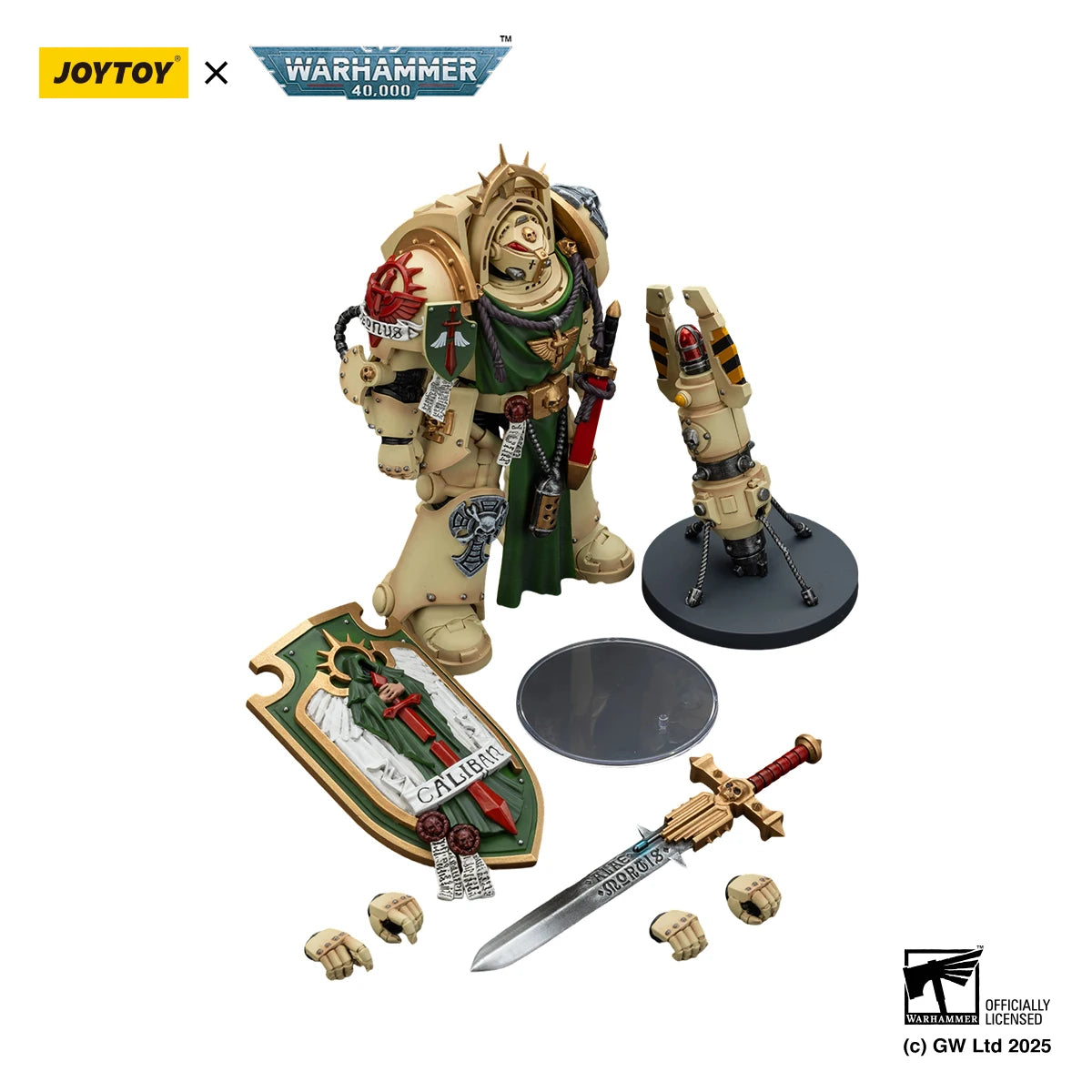 JOYTOY 1/18 Action Figure Warhammer 40K Dark Angels Deathwing Knight 1 Deathwing Knight 2 Deathwing Knight 3 Collectible Toys