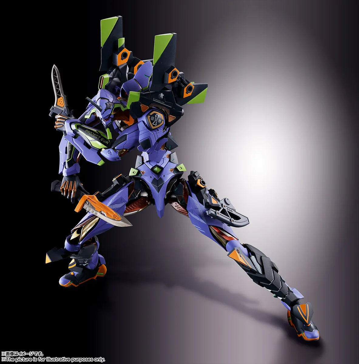 Spot SaleBandai Bm Metal Build Neon Genesis Evangelion EVA-01 EVANGELION-01 Action Figures Toy Gift Collection Hobbyin Stock
