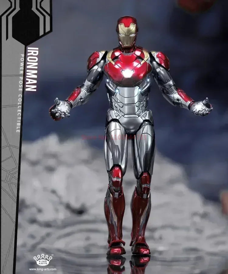 1:9 Mk8 Mk9 Mk11 Mk12 Mk13 Mk14 Marvel Iron Man Kingarts Ka Complete Alloy Toy Figure Assembled Collectible Model Gift Boy Deco