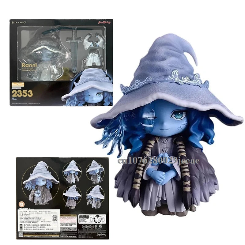 Elden Ring Lunar Princess Ranni Blue Hat 2353 Figur Gelenke Bewegliche Anime Actionfiguren Modell Spielzeug Für Jungen Mädchen Geburtstagsgeschenk