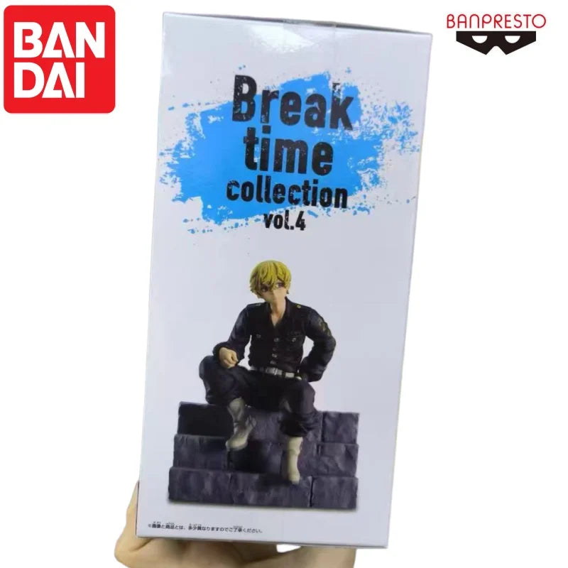 In Stock Original Bandai Banpresto Tokyo Revengers Break Time Collection Vol.4 Matsuno Chifuyu Garage Kit Model 100% Genuin