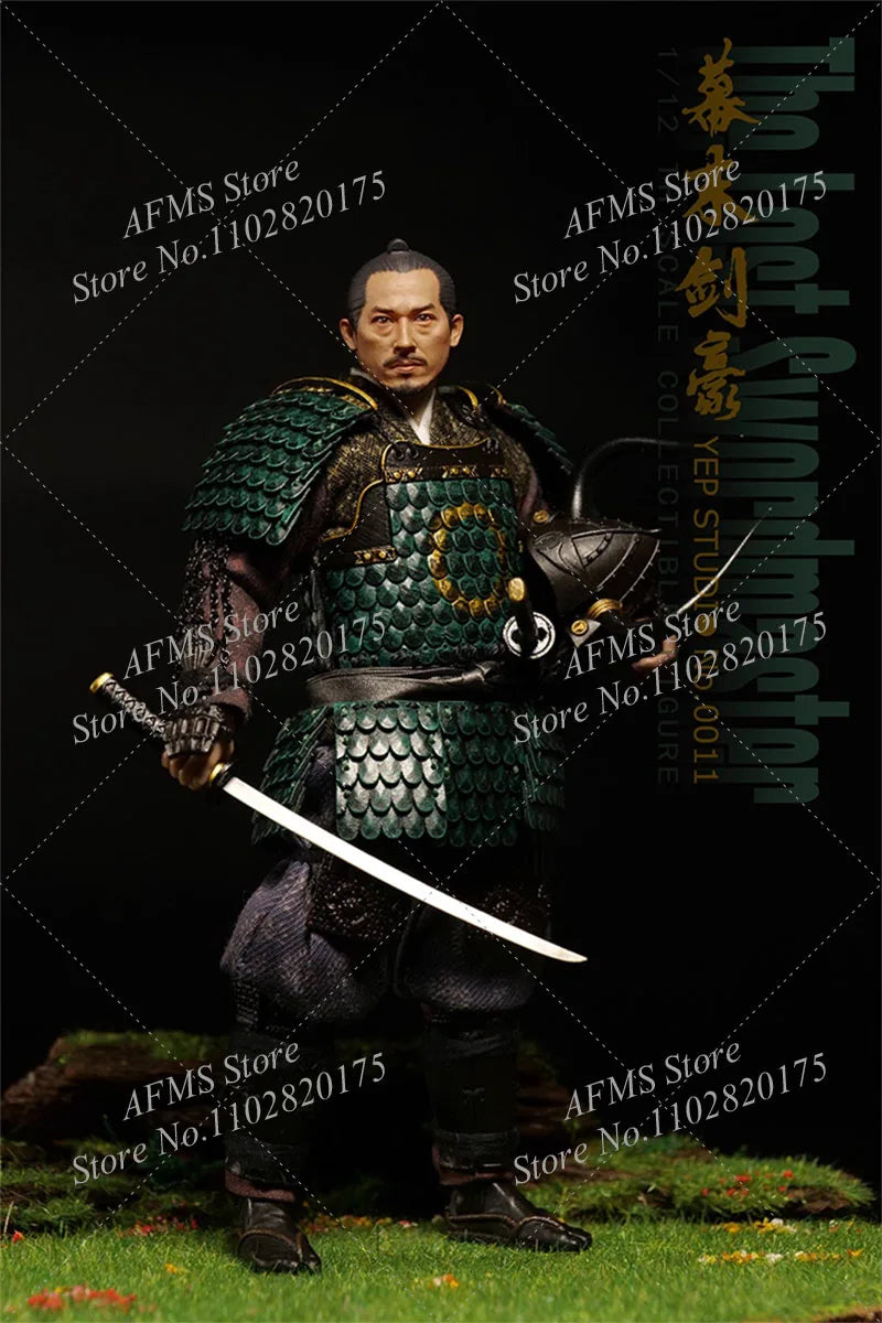 YepStudio No.0011 1/12 Scale Collectible Figure Late Edo Period Swordsman Full Set 6Inch Men Soldier Action Figure Model Toys