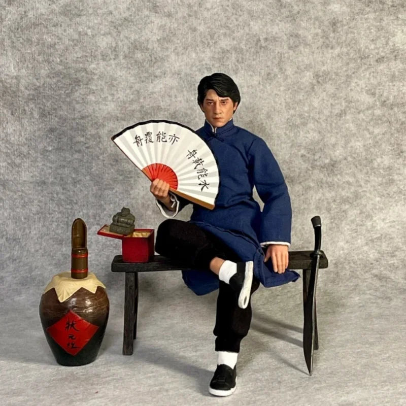 In Stock Drunken Boxer  New Mountain Studio 1/12 Action Figure Precious Collection Value Model Good Birthday Gifts Toys