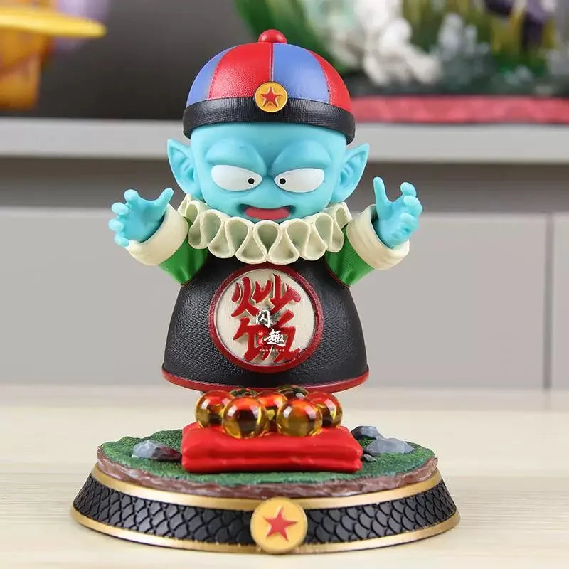 14.5cm Dragon Ball Z Statue Gk North Kaio Figurine Decorations King Kai Action Figure Anime PVC Collection Desktop Model Toys