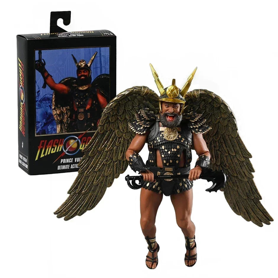 NECA Flash Gordon The Movie Ultimate Prince Vultan Ming Action Figure Figuine Model Decoration PVC Toy