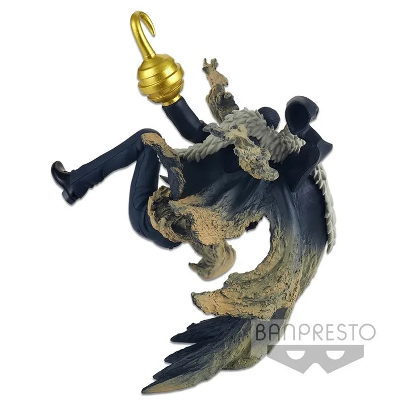 Bandai BANPRESTO Original One Piece Anime Figure Sir Crocodile Action Figure Toys Gift Collectible Model Ornaments Dolls