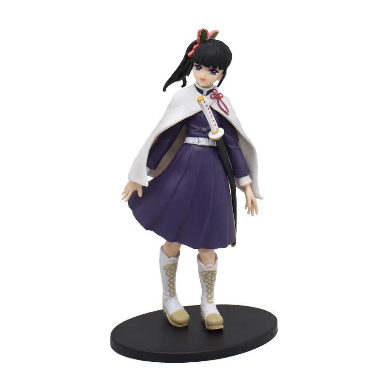 Hot Sale Demon Slayer Anime Figure Cartoon Kimetsu No Yaiba Tanjirou Inosuke Shinobu Miritsu Figurine Mondel Decorative Doll Toy