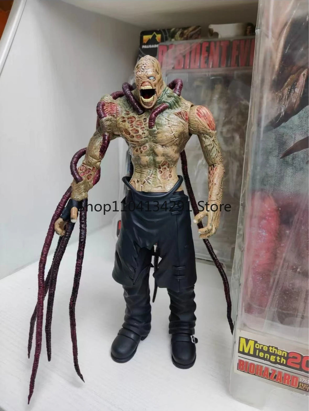 Original  Resident Evil Jill Foster Fly Skin Leather Jacket Tyrant Limited Edition Rare Collectible Figure Gift