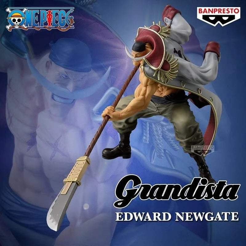 In Stock Bandai Original Banpresto Grandista Special Edition Anime One Piece Edward Newgate PVC Action Figure Model Toys Gift DT
